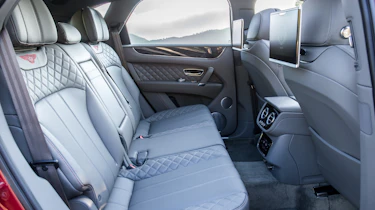 Bentley Bentayga luxury SUV rear seats