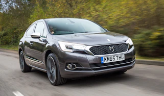 New DS 4 diesel UK drive front