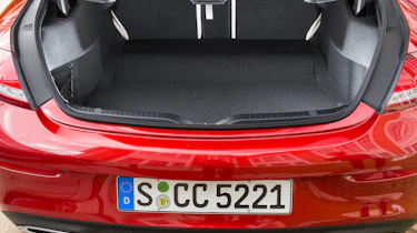 Mercedes C-Class Coupe boot