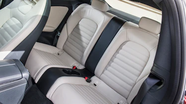 Mercedes C-Class Coupe rear seats