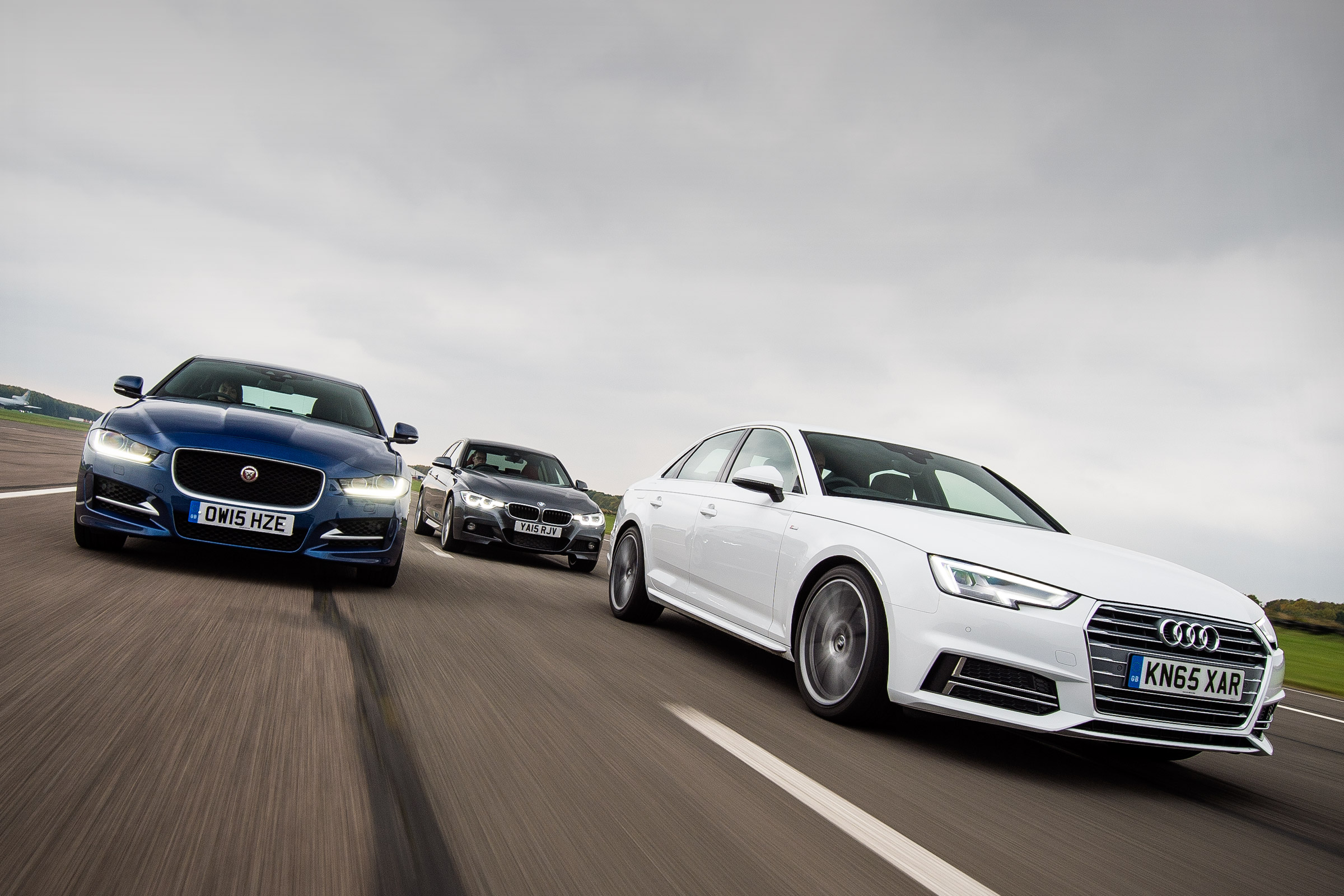 Audi A4 vs Jaguar XE &amp; BMW 3 Series