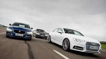 Audi A4 vs Jaguar XE & BMW 3 Series