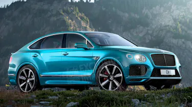 Bentley Bentayga coupe SUV - rendering