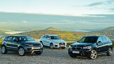 BMW X1 vs Range Rover Evoque vs Audi Q3