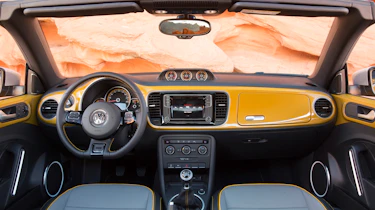 VW Beetle Dune interior