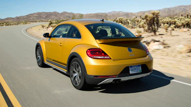 VW Beetle Dune coupe rear 3/4