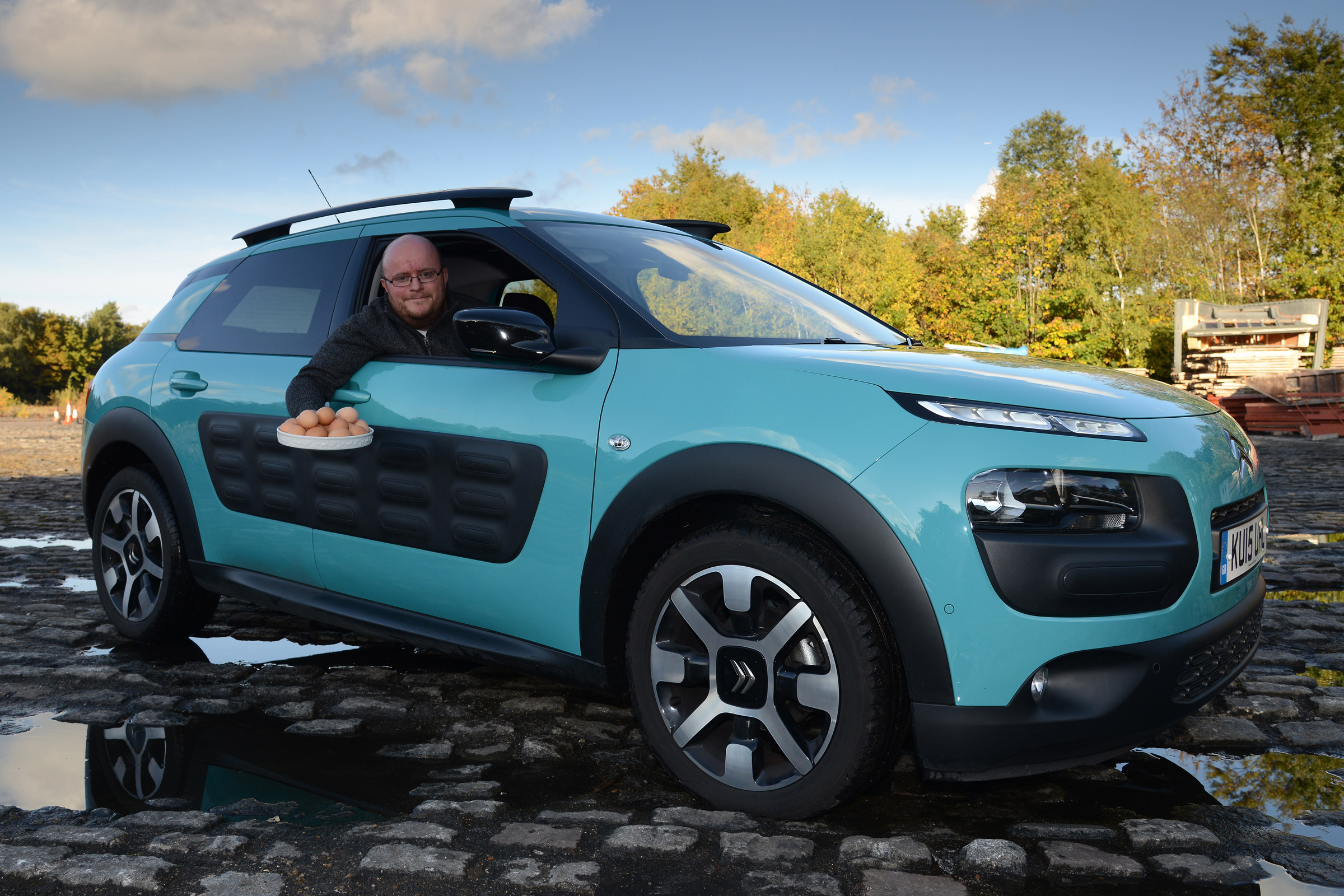 Citroen C4 Cactus egg test