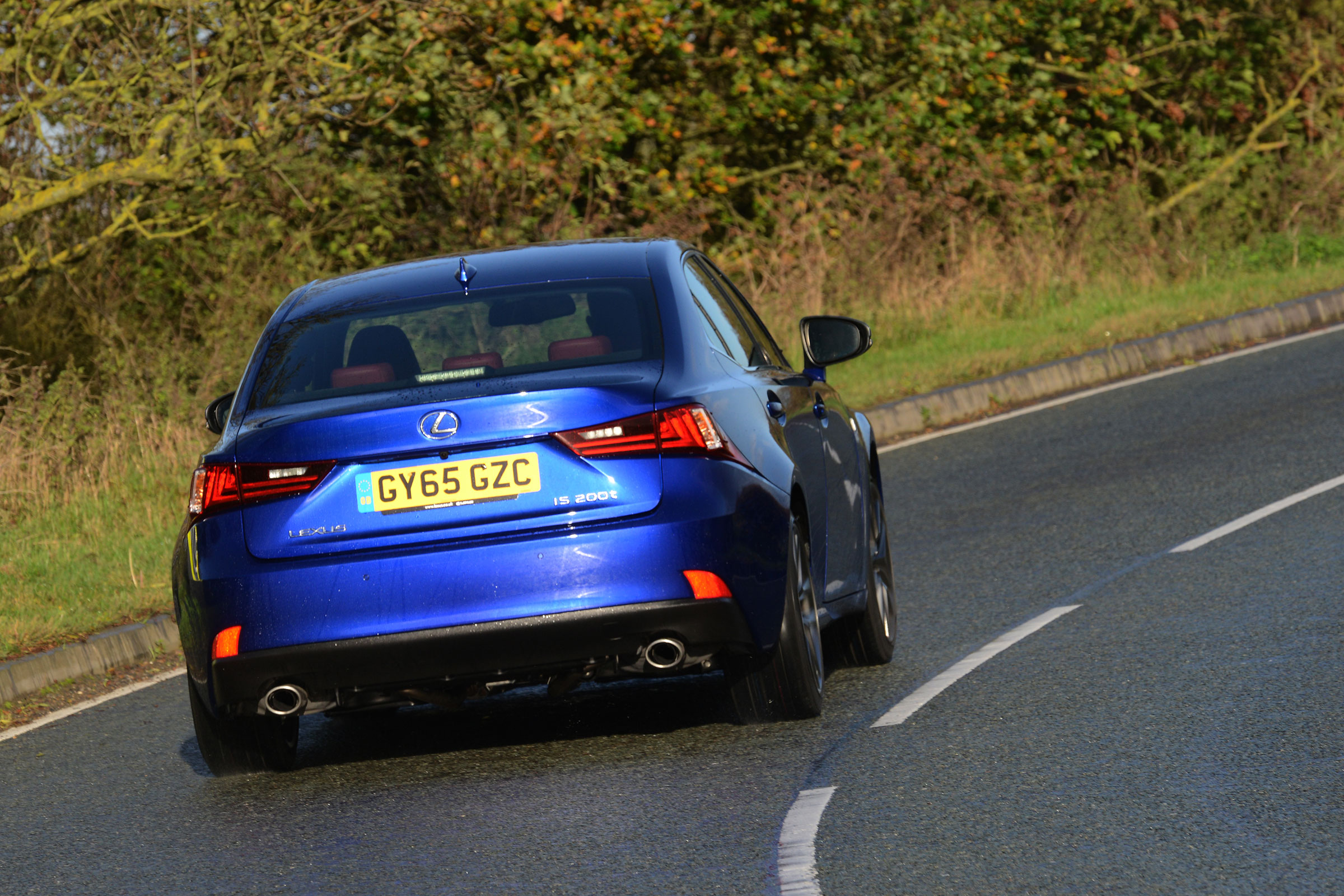 Lexus IS 200t F Sport rear