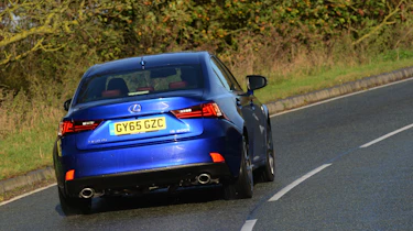 Lexus IS 200t F Sport rear