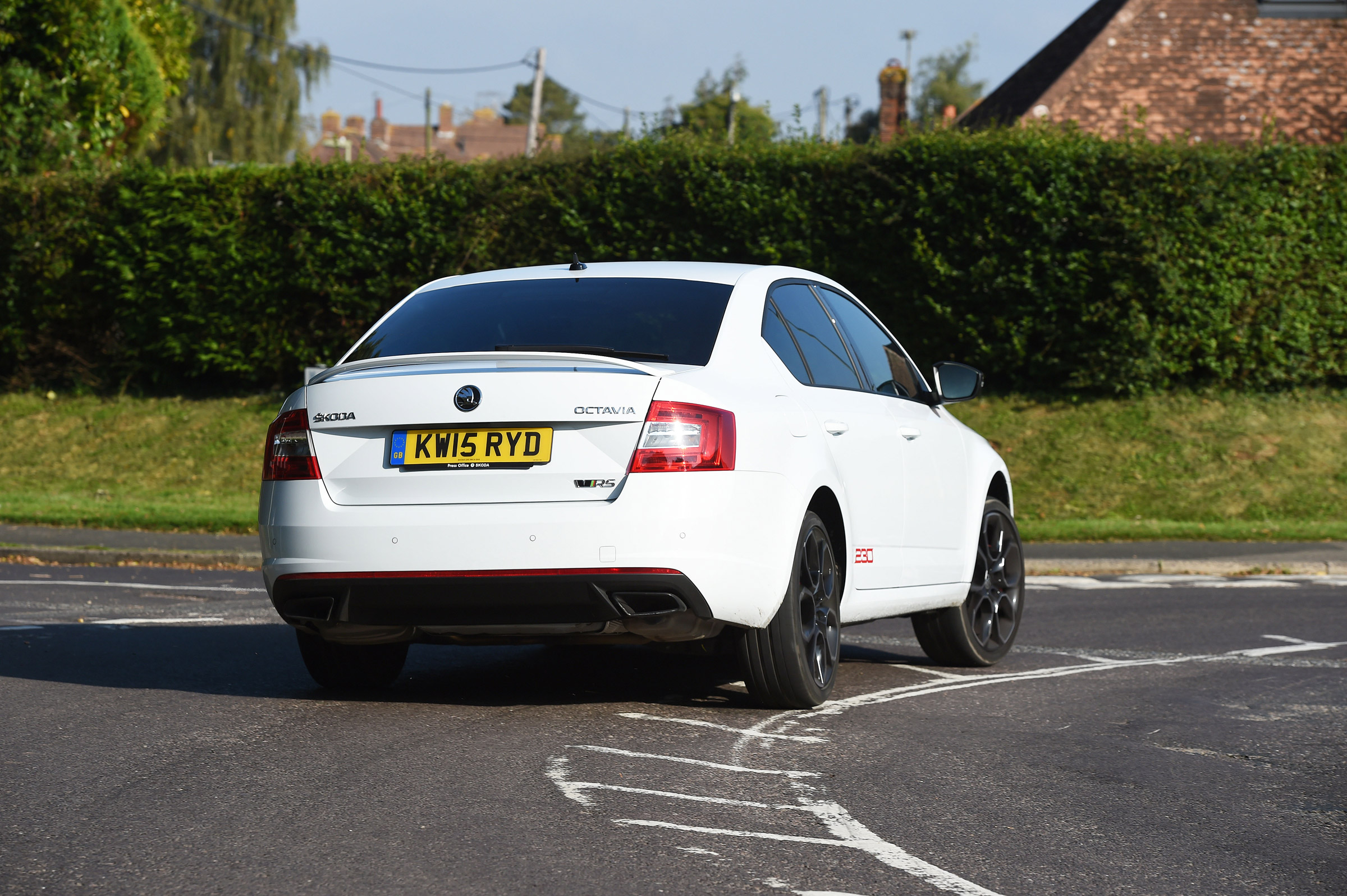 Skoda Octavia vRS 230 rear