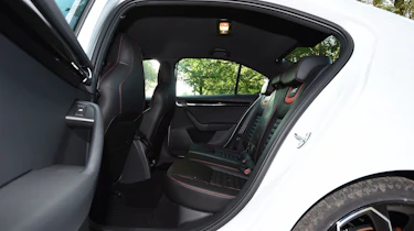 Skoda Octavia vRS 230 rear seats