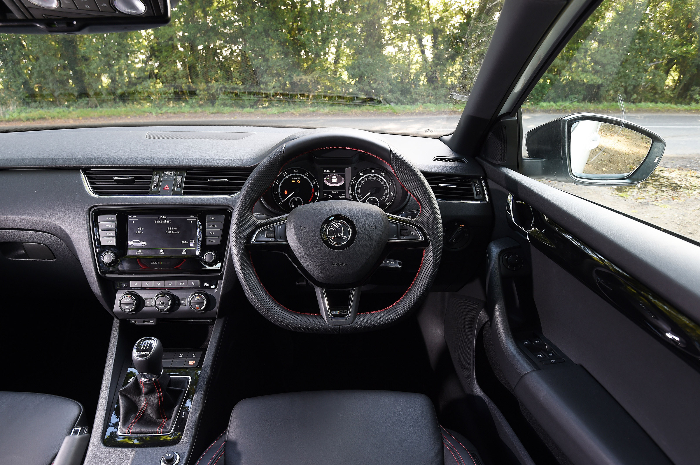 Skoda Octavia vRS 230 interior