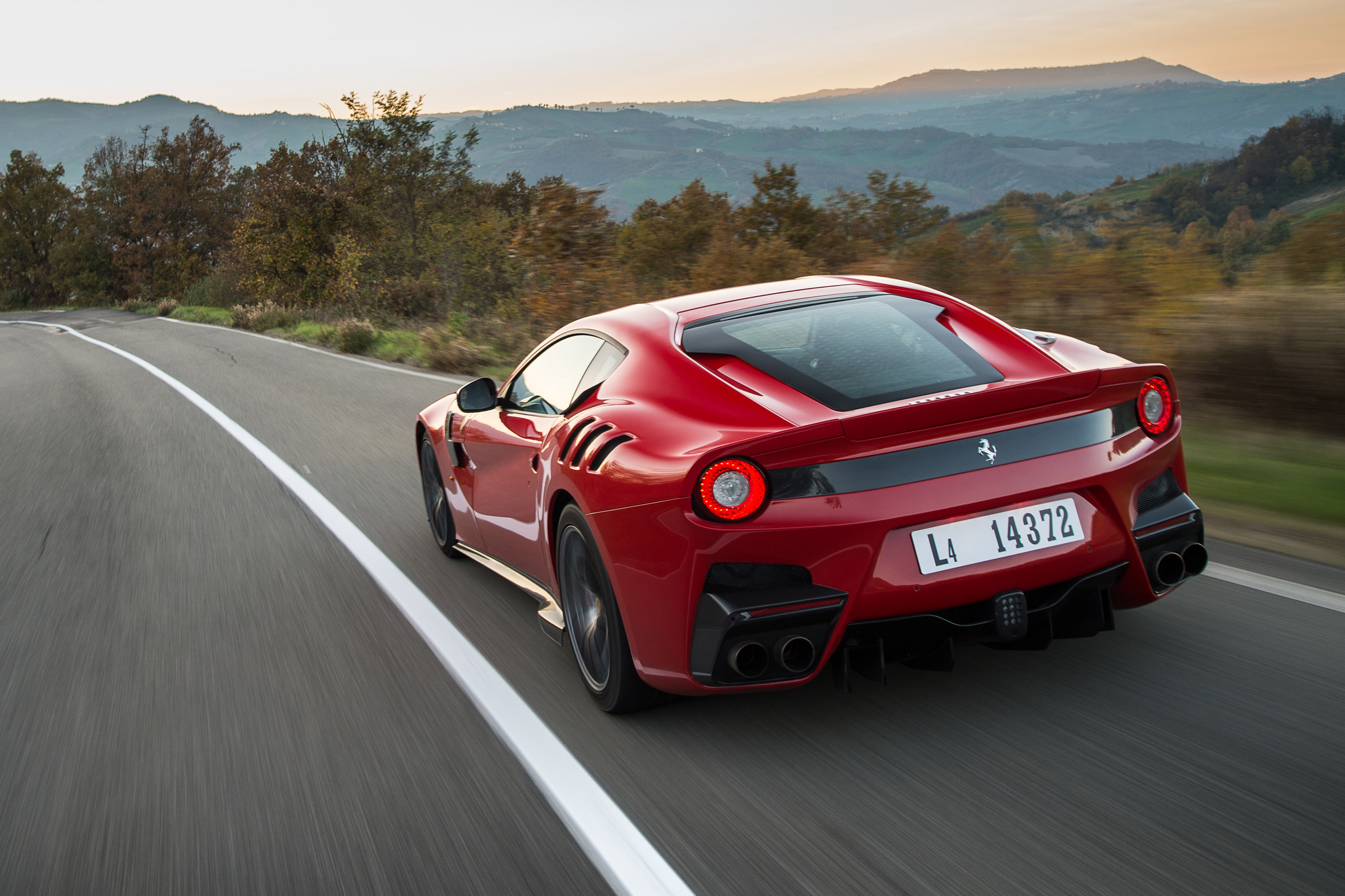 Ferrari F12tdf rear