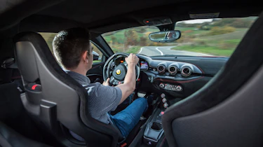 Ferrari F12tdf interior
