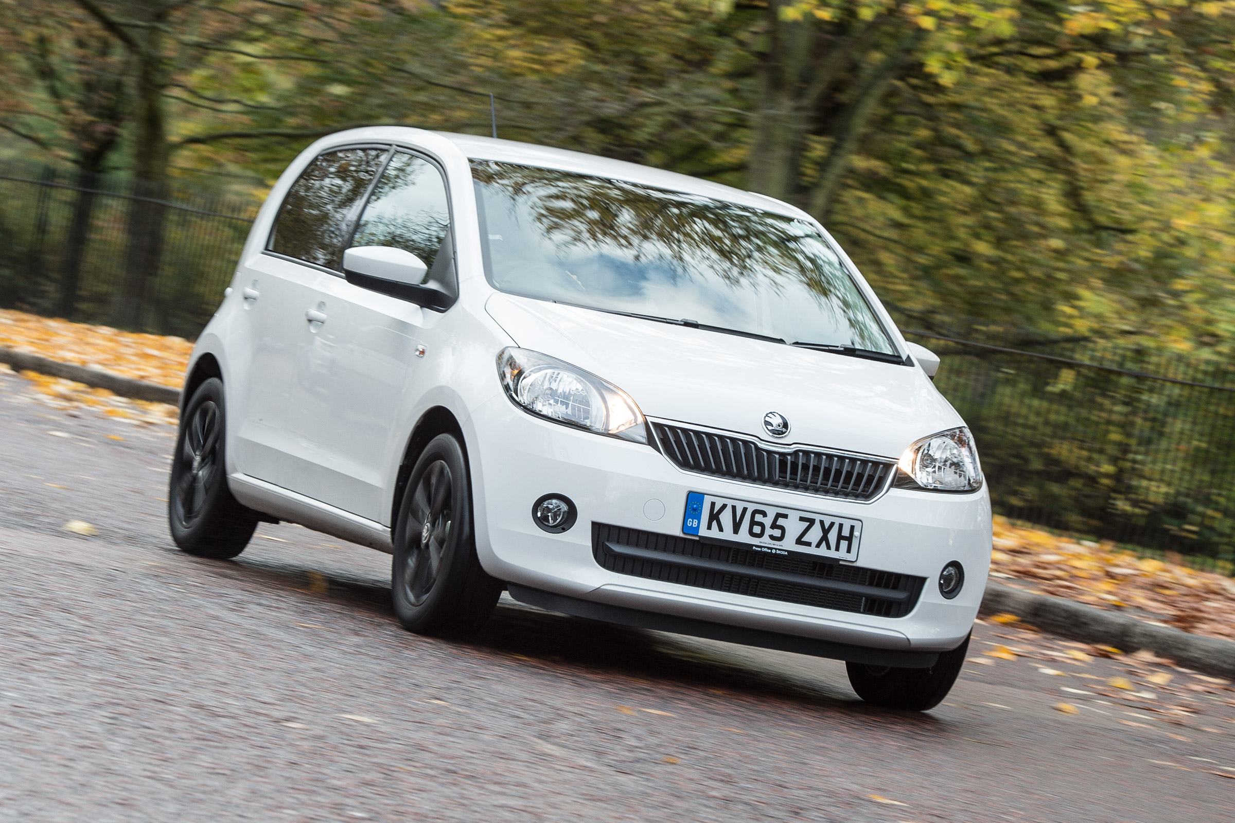 Skoda Citigo Black Edition front