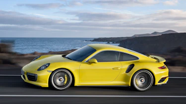 New 2016 Porsche 911 Turbo S side