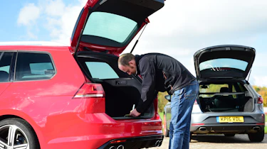 Volkswagen Golf R Estate vs SEAT Leon ST Cupra 280 boot space