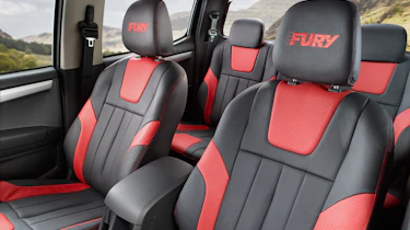 Isuzu D-Max Fury seats