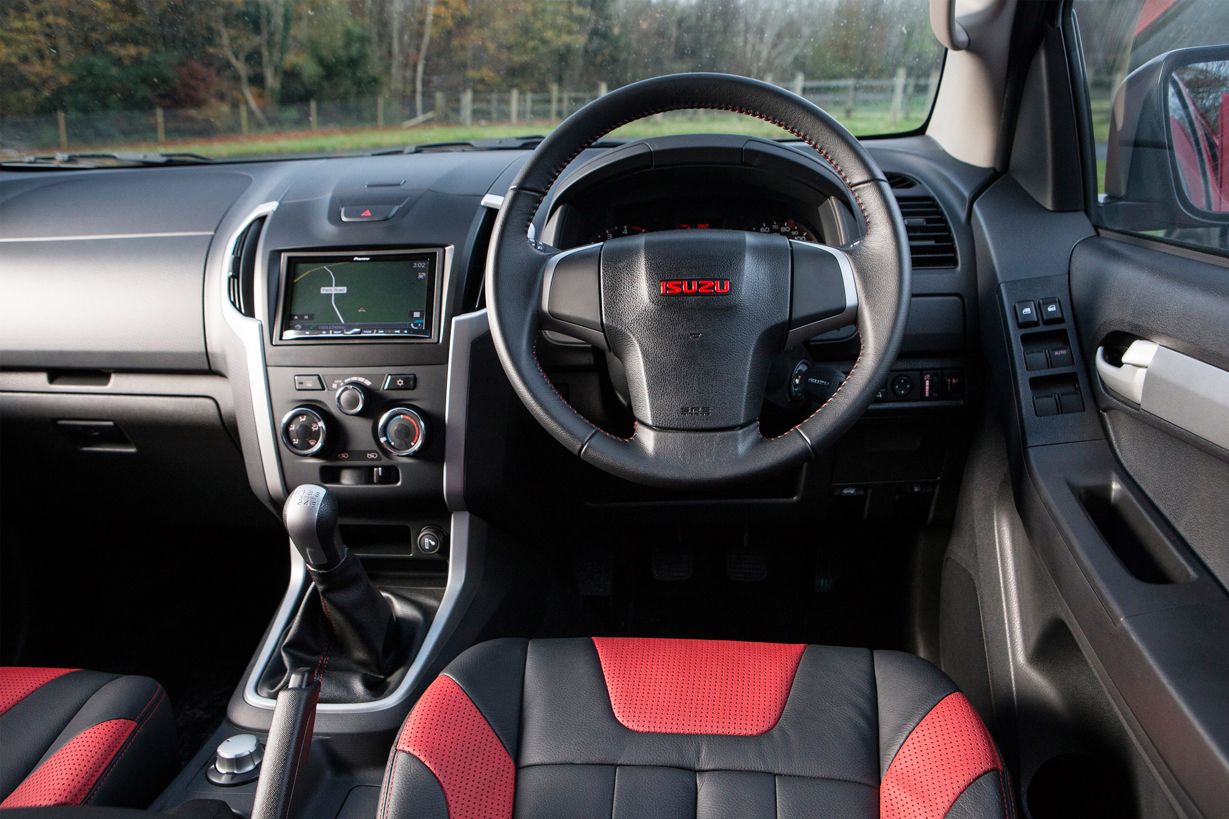 Isuzu D-Max Fury interior