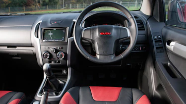 Isuzu D-Max Fury interior