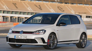 New Volkswagen Golf GTI Clubsport front quarter