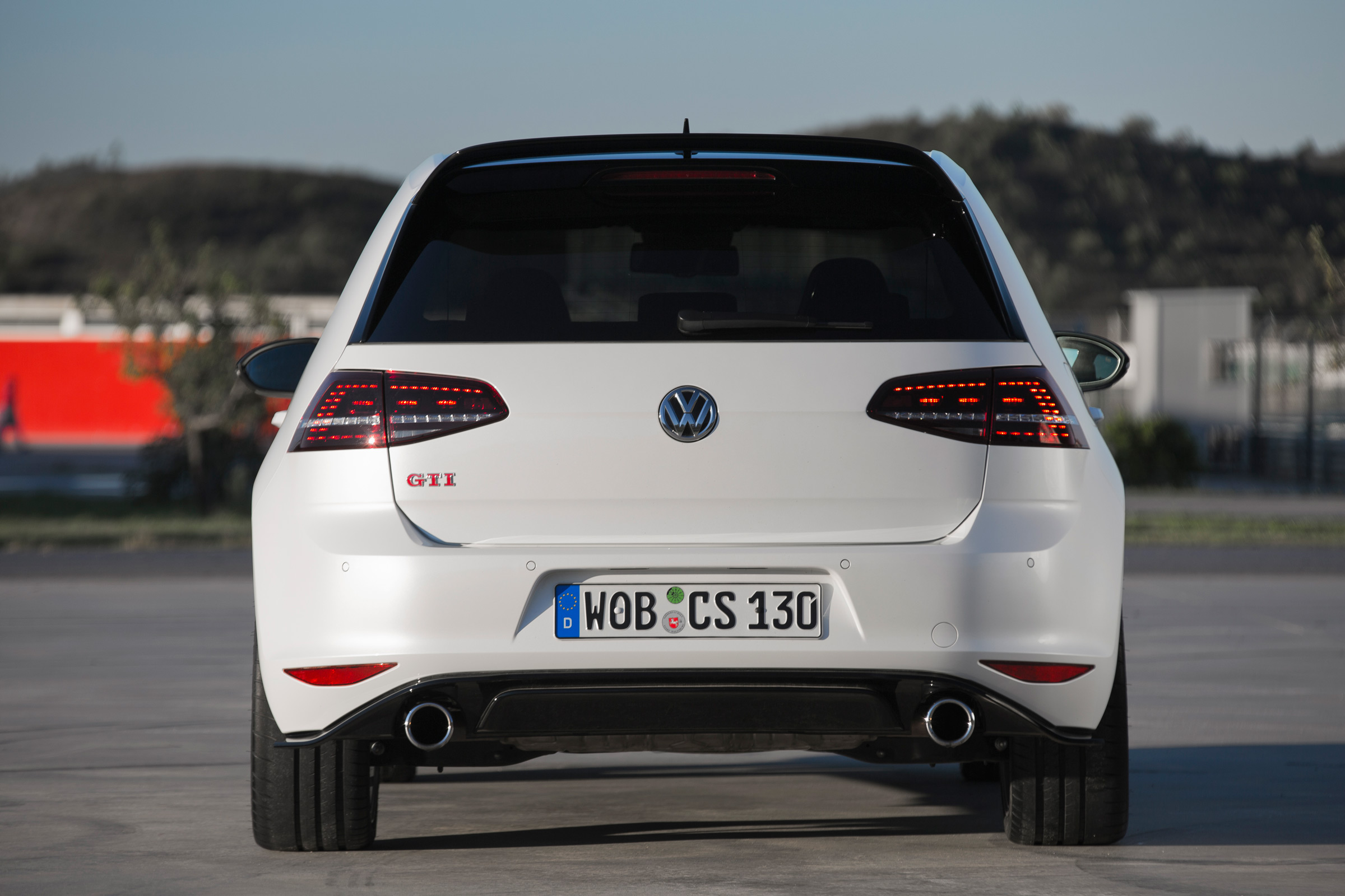 New Volkswagen Golf GTI Clubsport rear