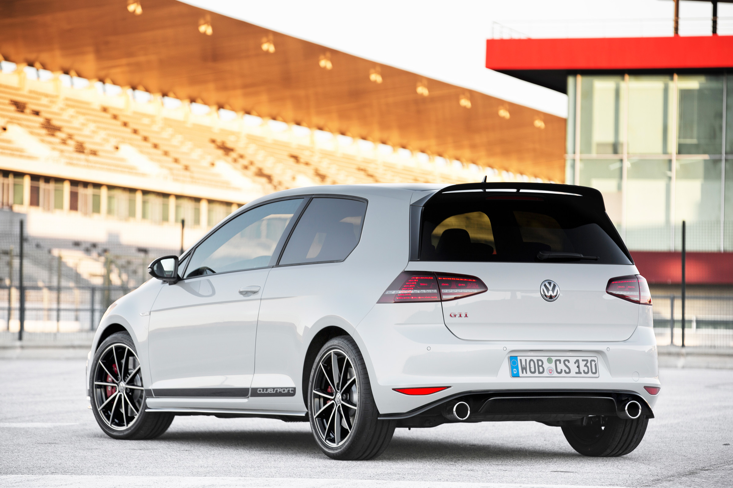 New Volkswagen Golf GTI Clubsport rear quarter