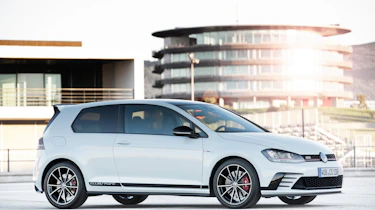 New Volkswagen Golf GTI Clubsport front quarter
