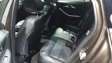 Infiniti QX30 SUV LA Show rear seats