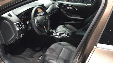 Infiniti QX30 SUV LA Show interior