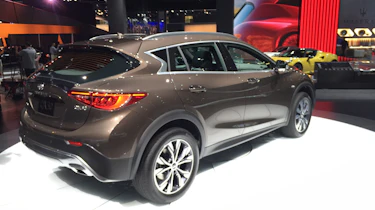 Infiniti QX30 SUV LA Show rear quarter