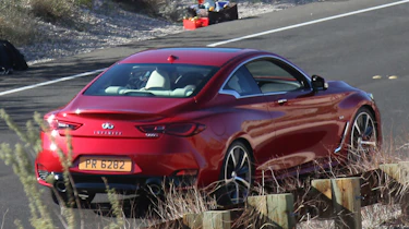 Infiniti Q60 rear side