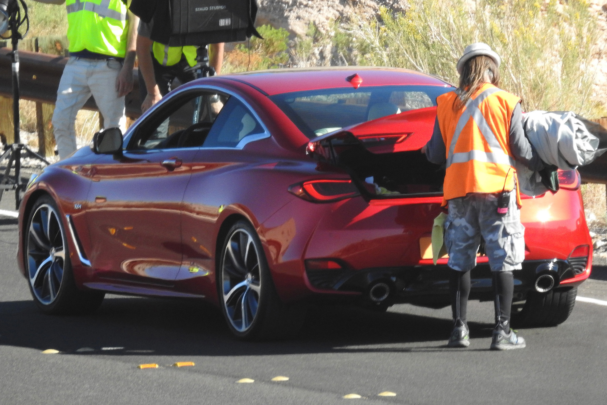 Infiniti Q60 rear boot
