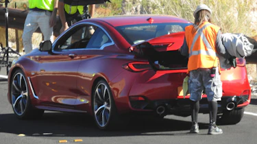 Infiniti Q60 rear boot