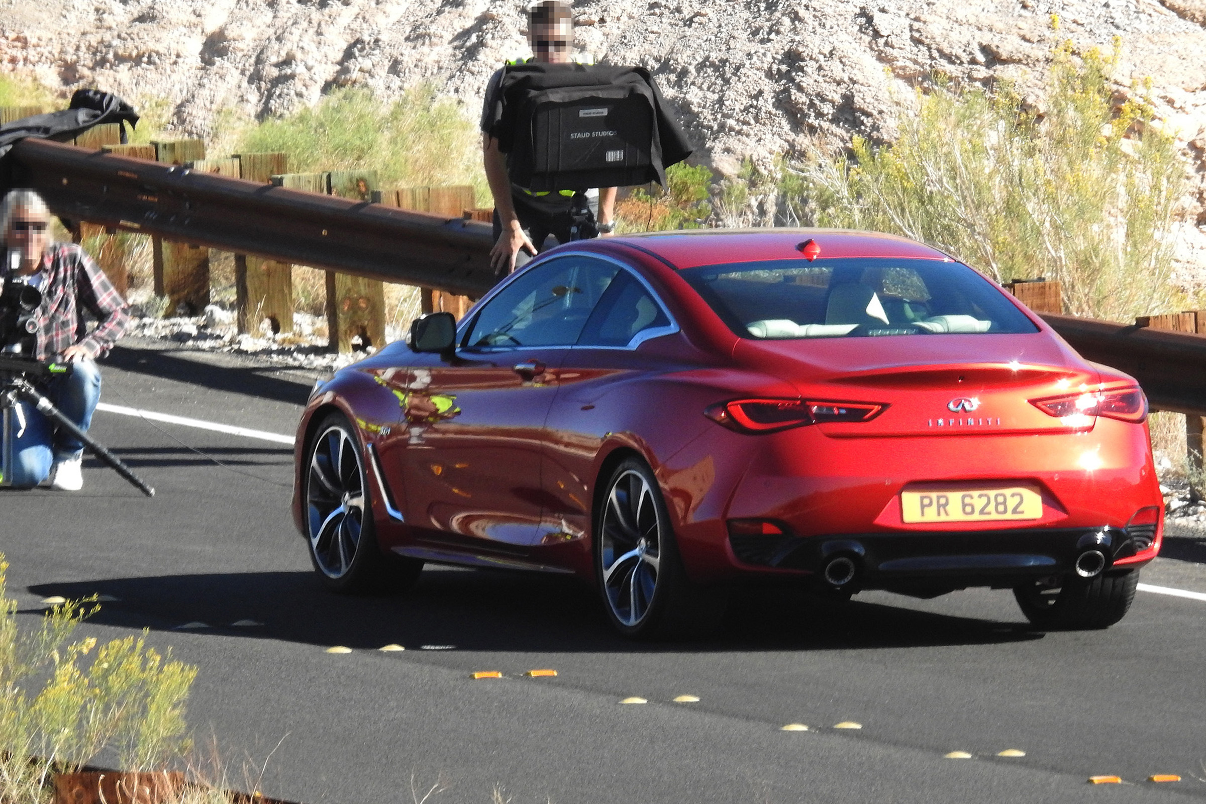 Infiniti Q60 rear 3/4