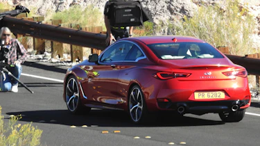 Infiniti Q60 rear 3/4