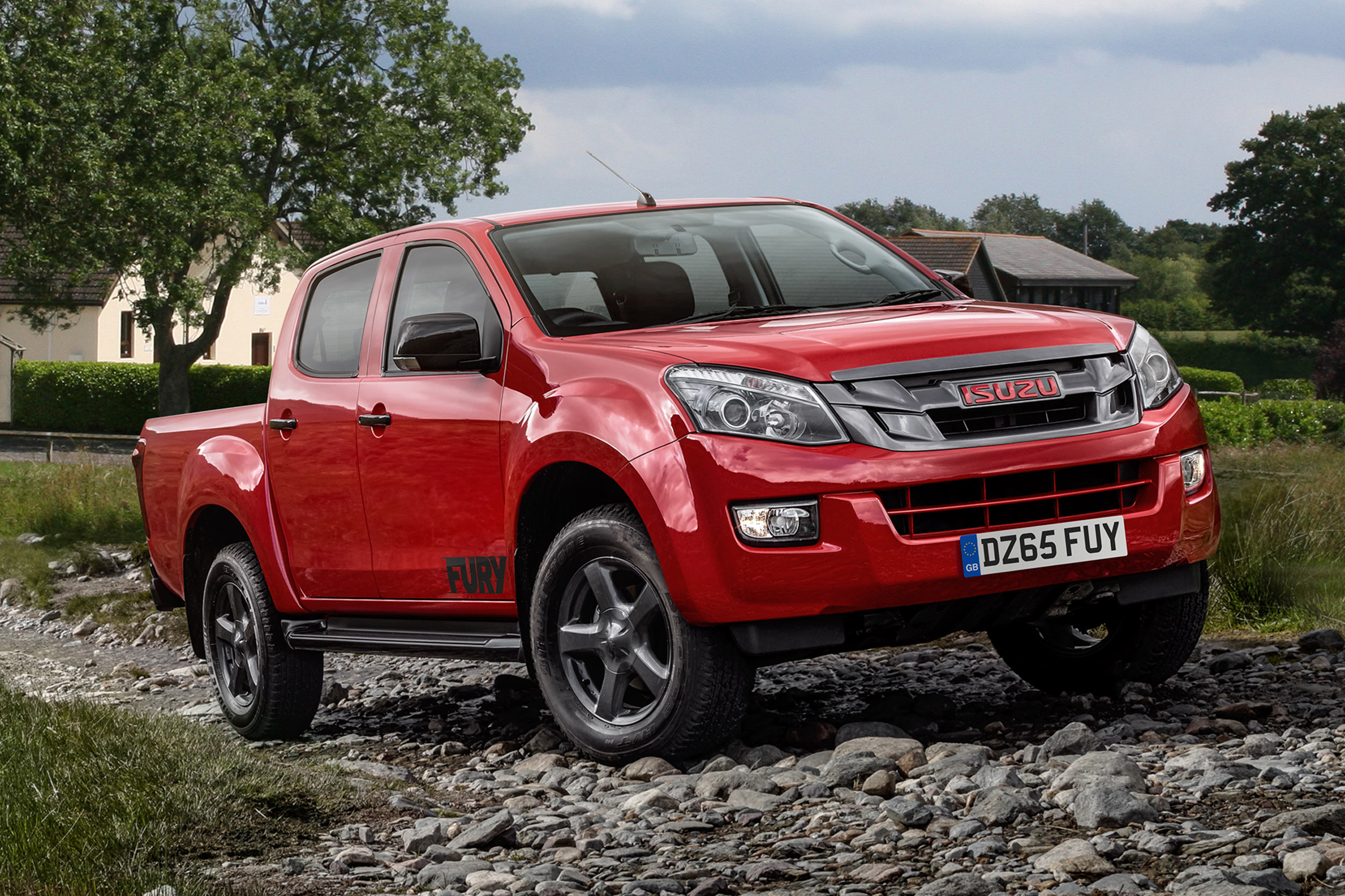Isuzu D-Max Fury action