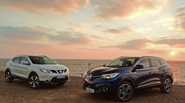 Nissan Qashqai vs Renault Kadjar landscape