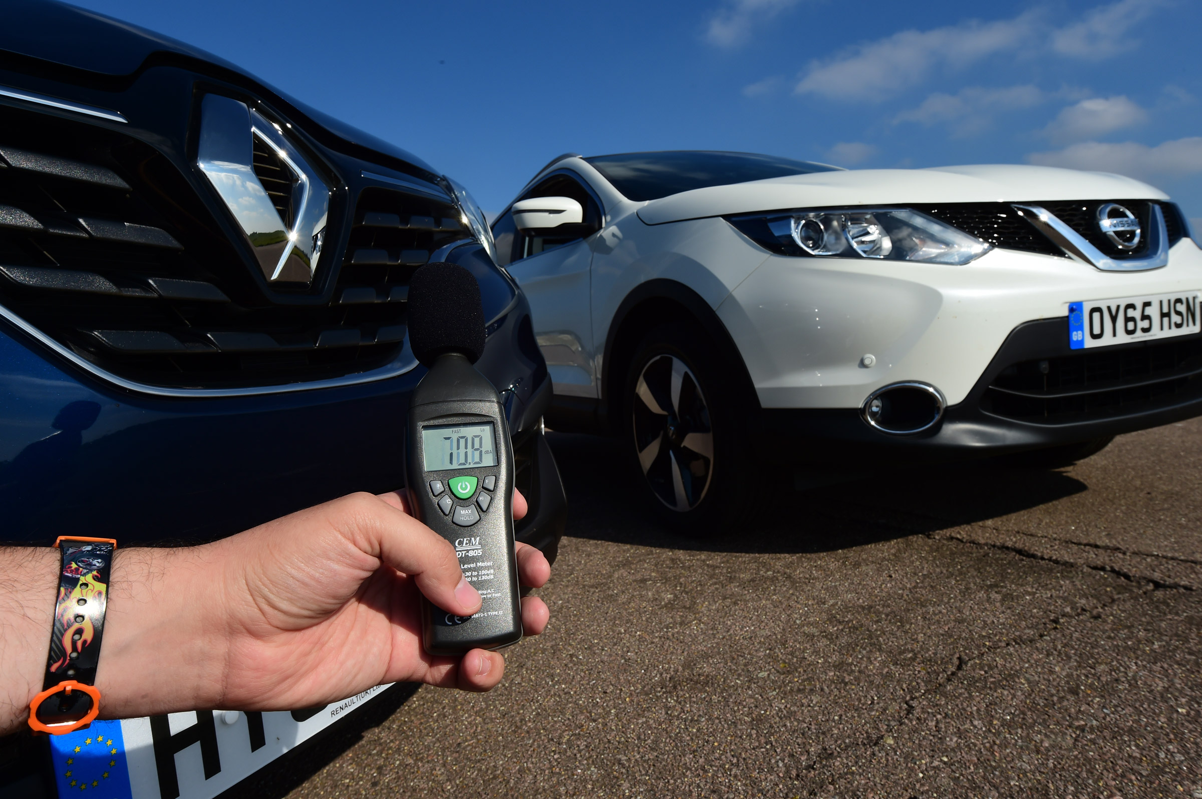 Nissan Qashqai vs Renault Kadjar noise