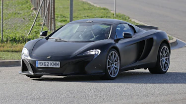 McLaren 675LT Spider front side