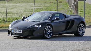 McLaren 675LT Spider side front