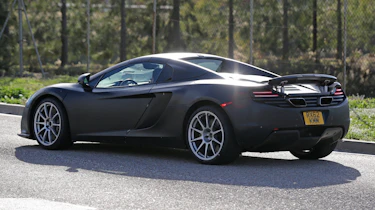McLaren 675LT Spider side rear