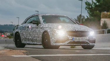 Mercedes C63 AMG Cabrio front