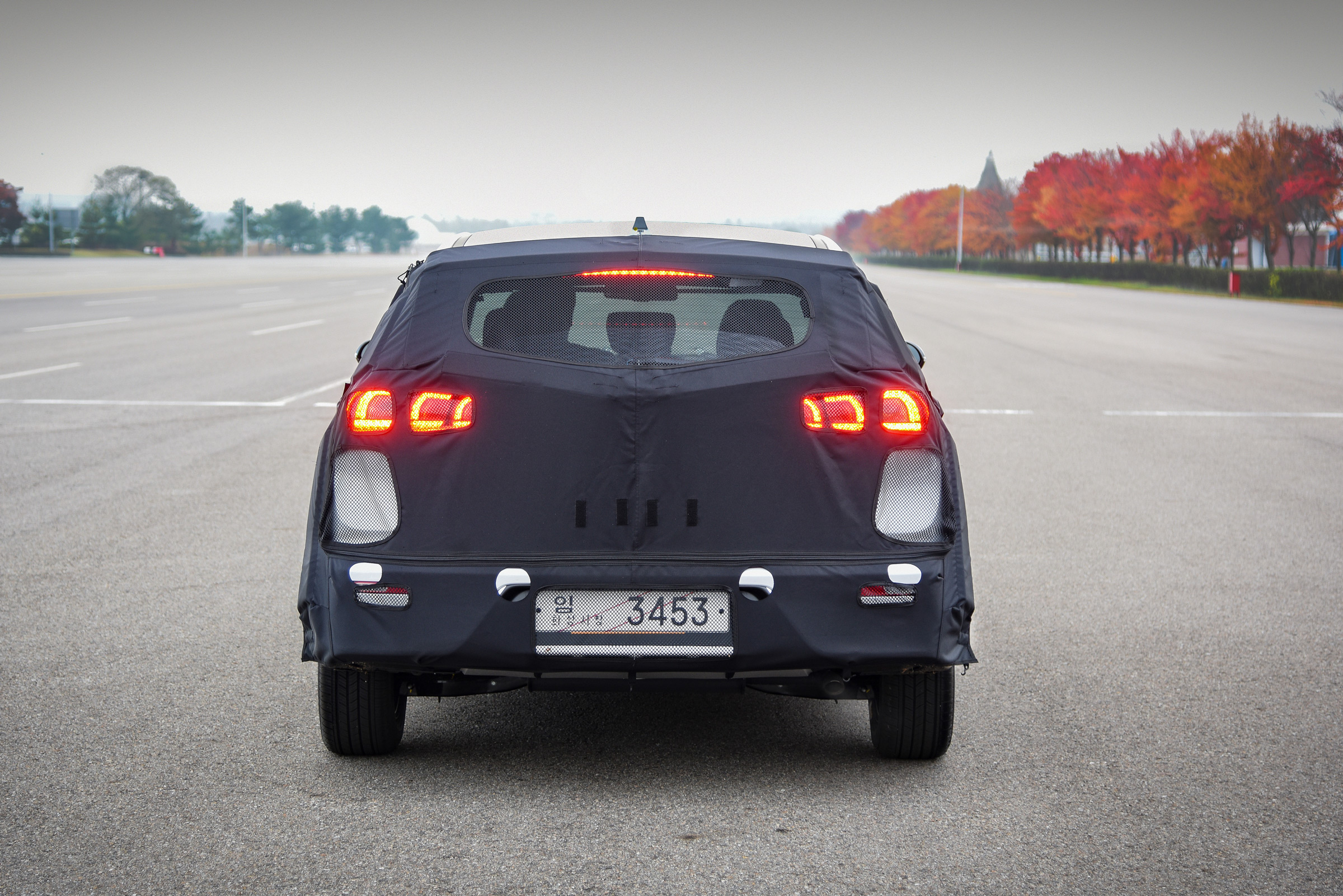 Kia Niro prototype rear