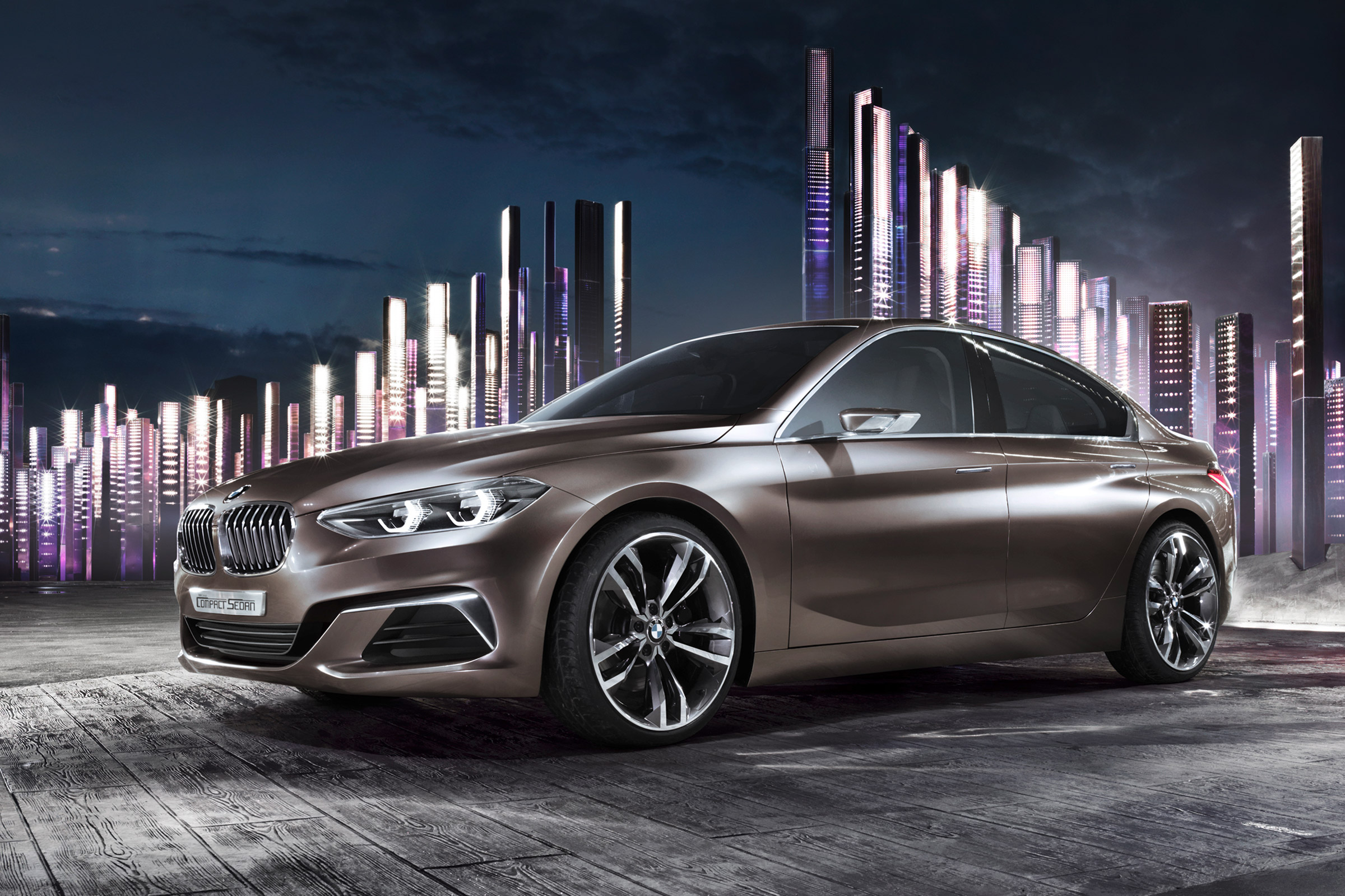BMW Concept Compact Sedan side