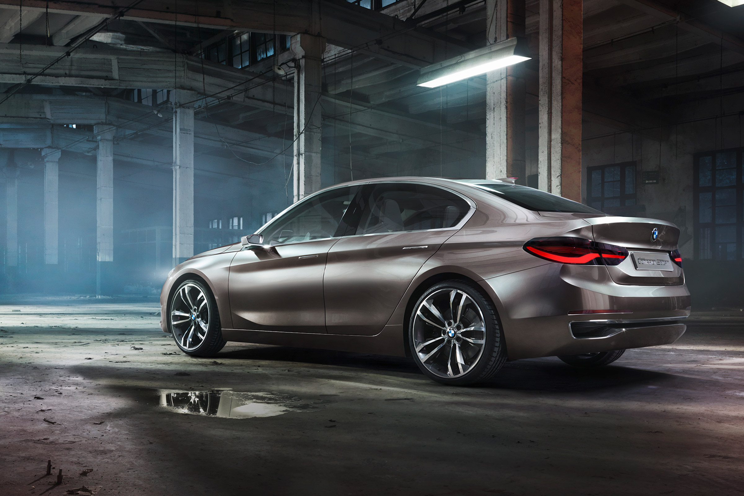 BMW Concept Compact Sedan side rear