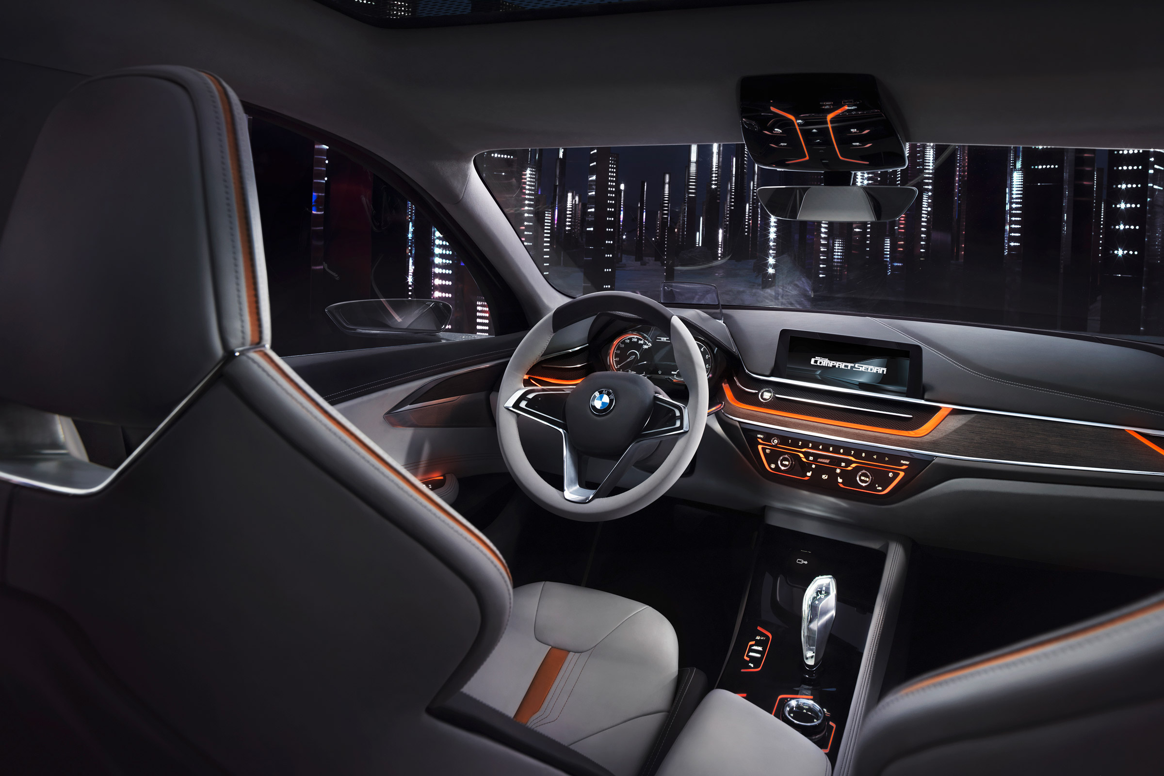 BMW Concept Compact Sedan interior