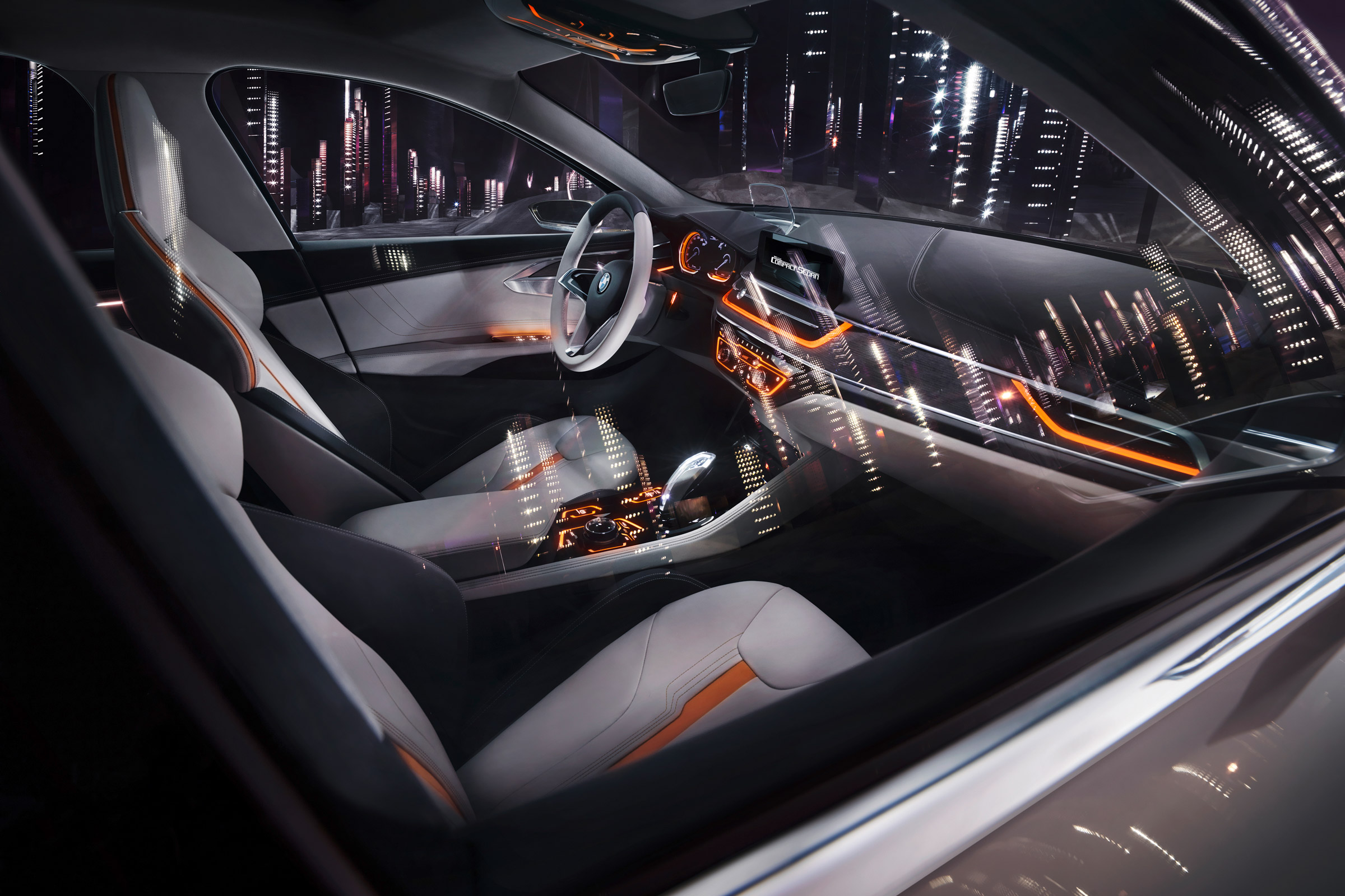 BMW Concept Compact Sedan seats