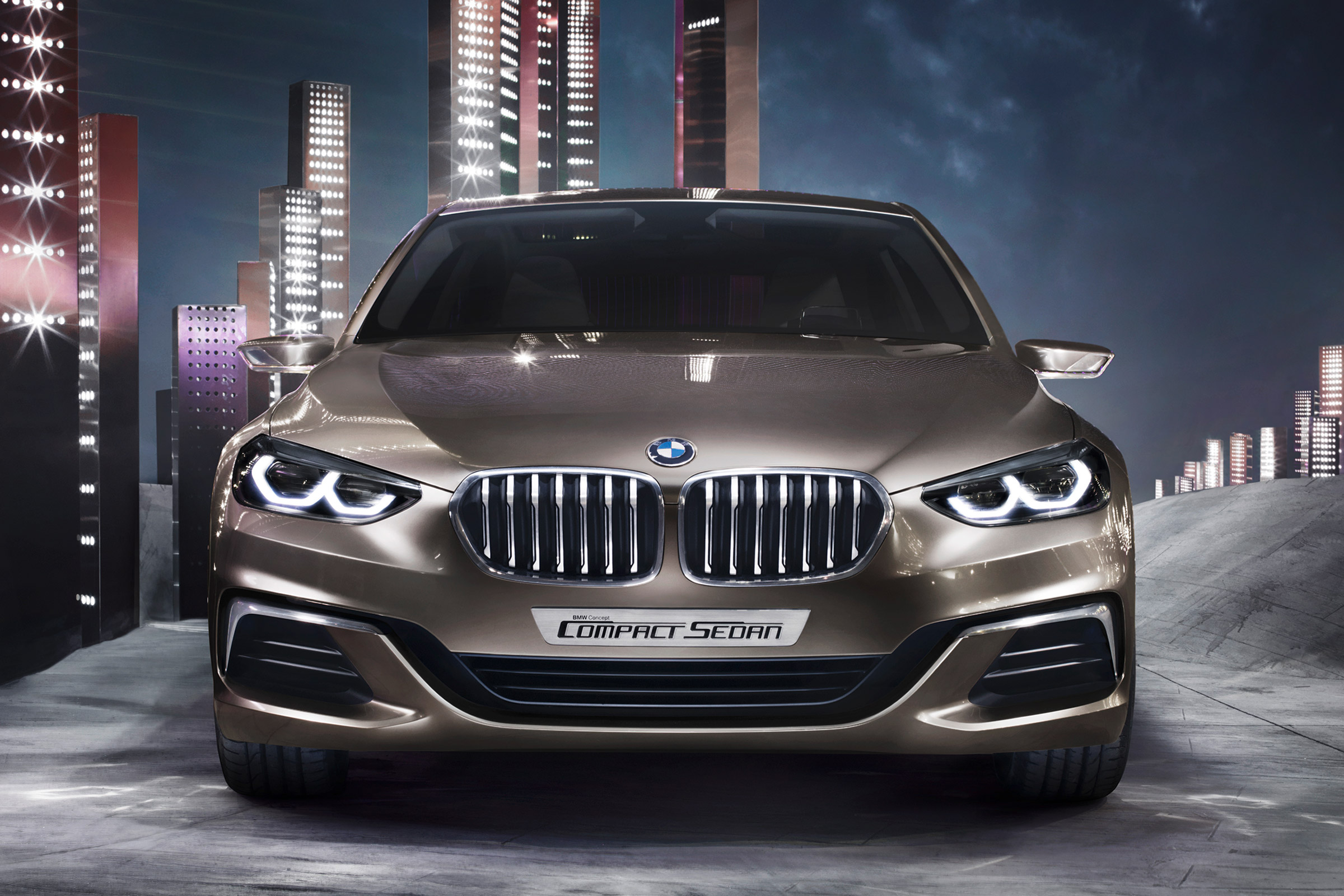 BMW Concept Compact Sedan grille