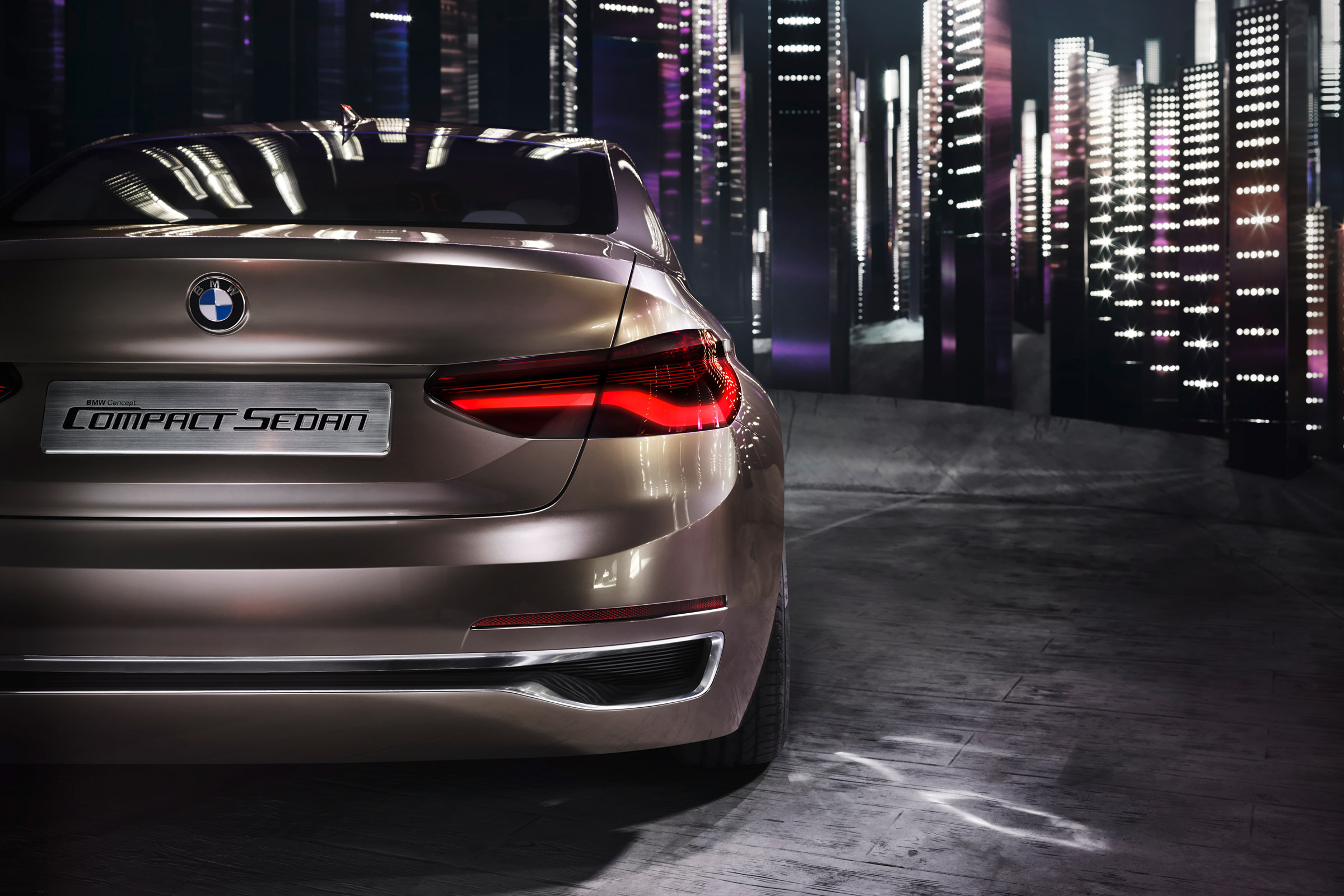 BMW Concept Compact Sedan tail